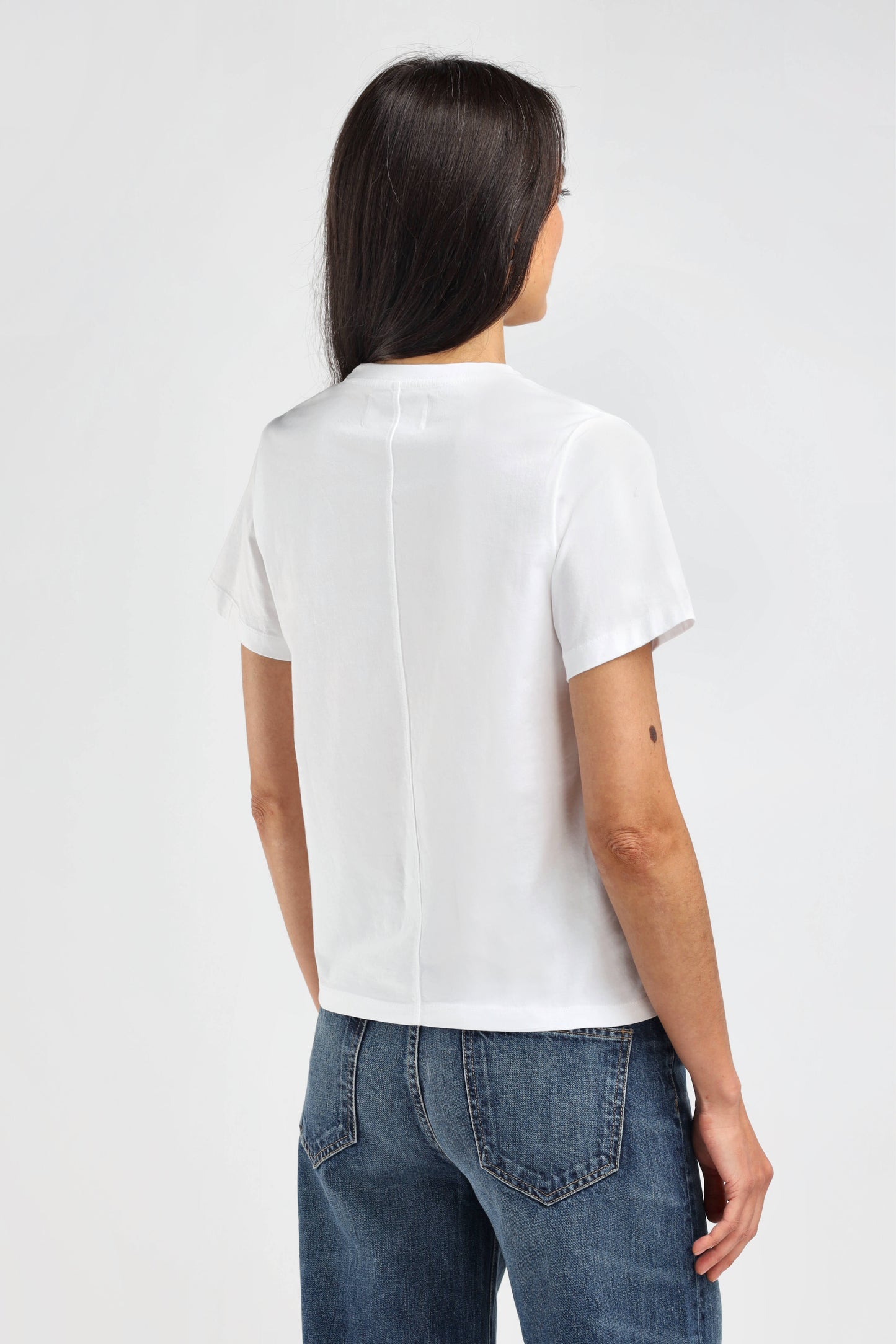 T-Shirt Aletta in Weiß Ladneri