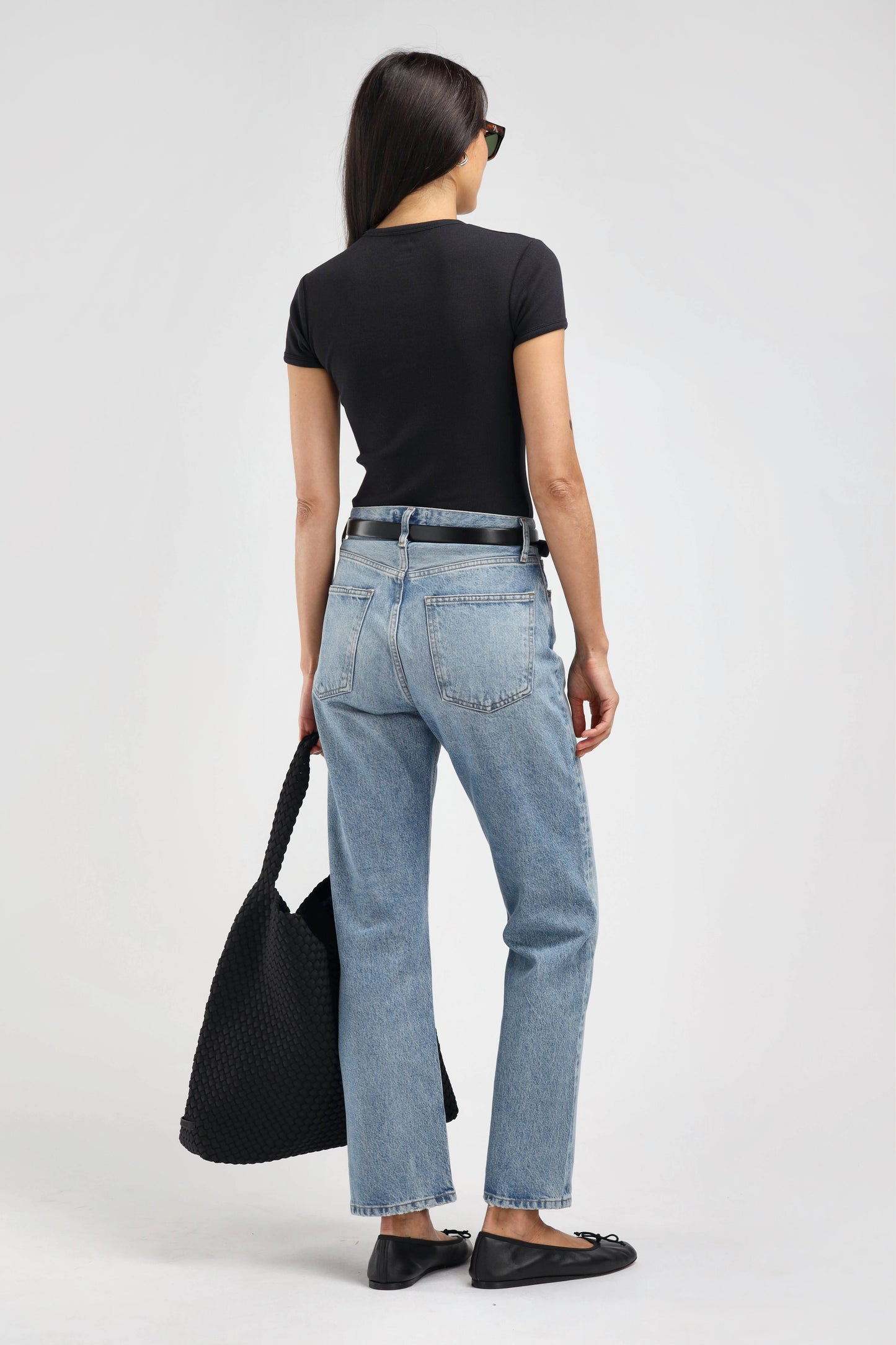 Gisele T-Shirt in Black by Ladneri - Anita Hass