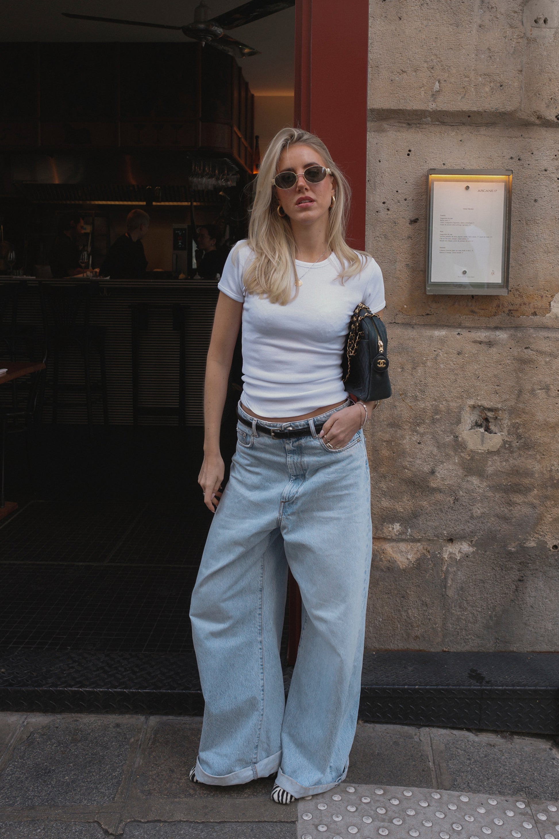 Gisele T-Shirt in White by Ladneri - Anita Hass