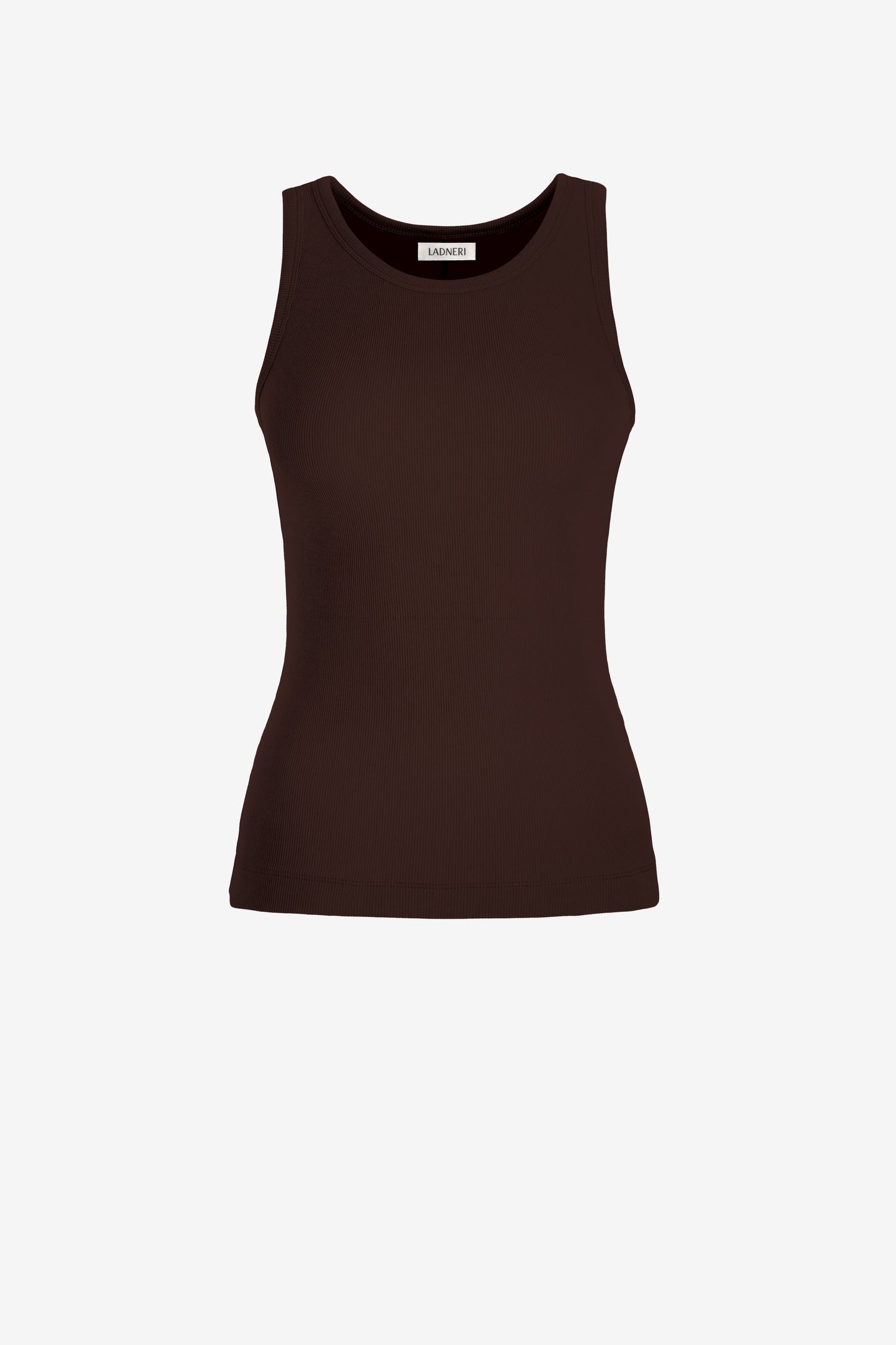 Tank Top La Coeur in Dunkelbraun Ladneri