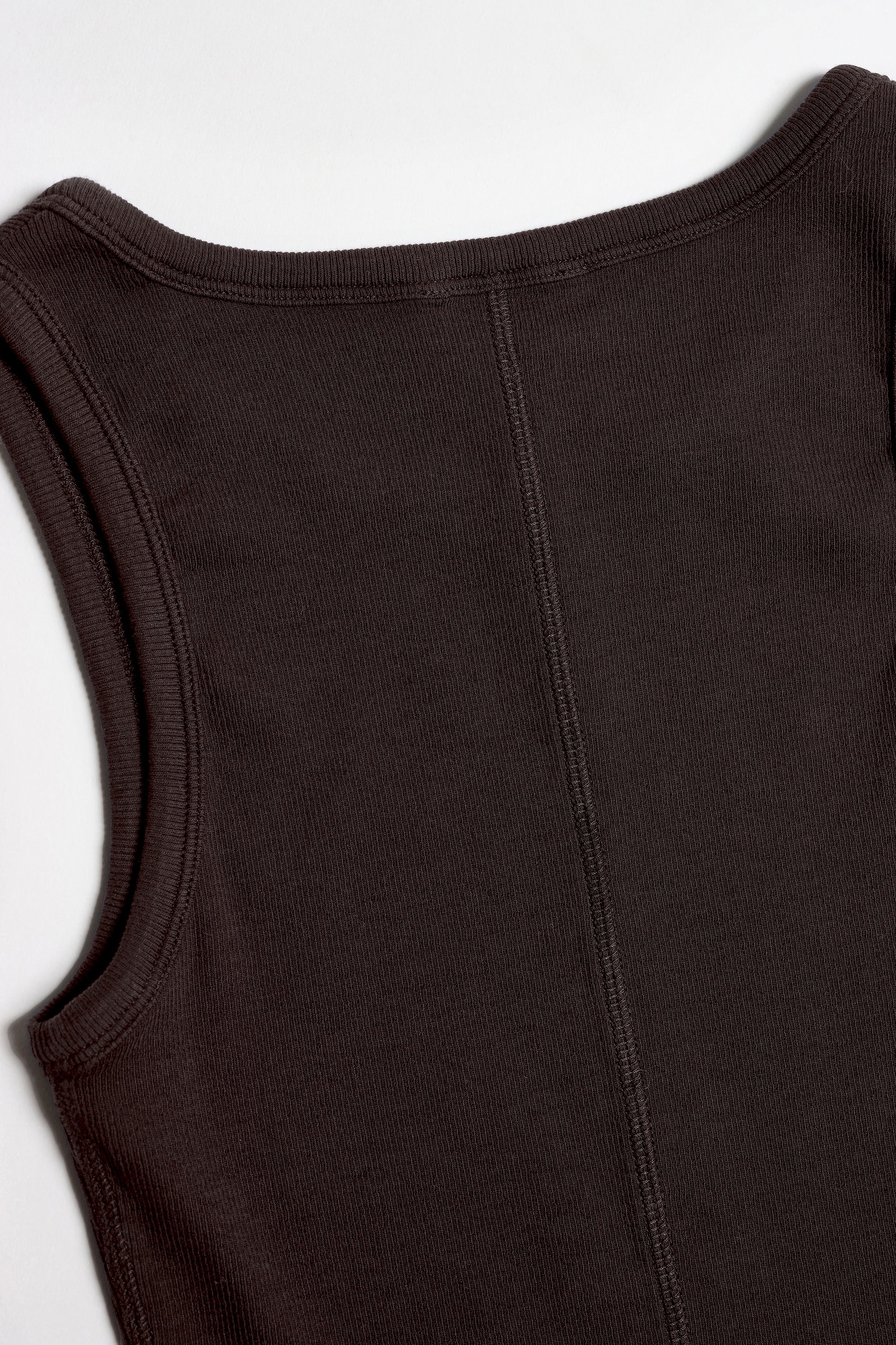Tank Top La Coeur in Dunkelbraun Ladneri