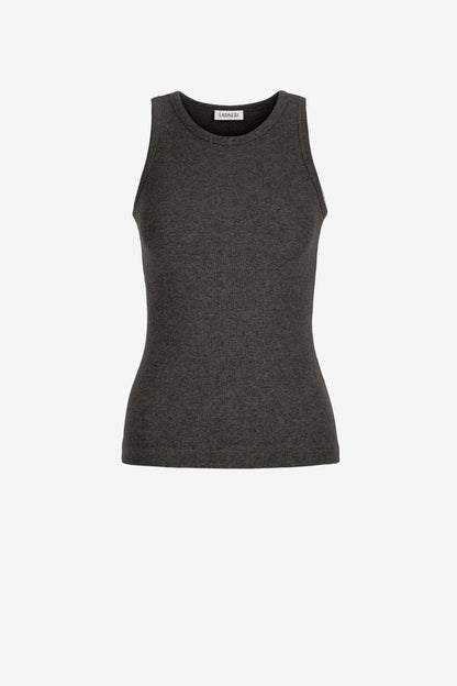 Top La Coeur en Graphite Melange