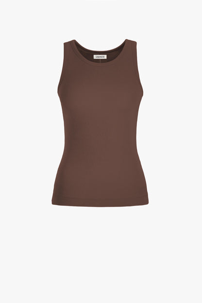 La Coeur Tank Top in Mocha – Ladneri 
