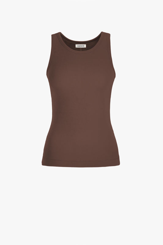 La Coeur Tank Top in Mocha – Ladneri 