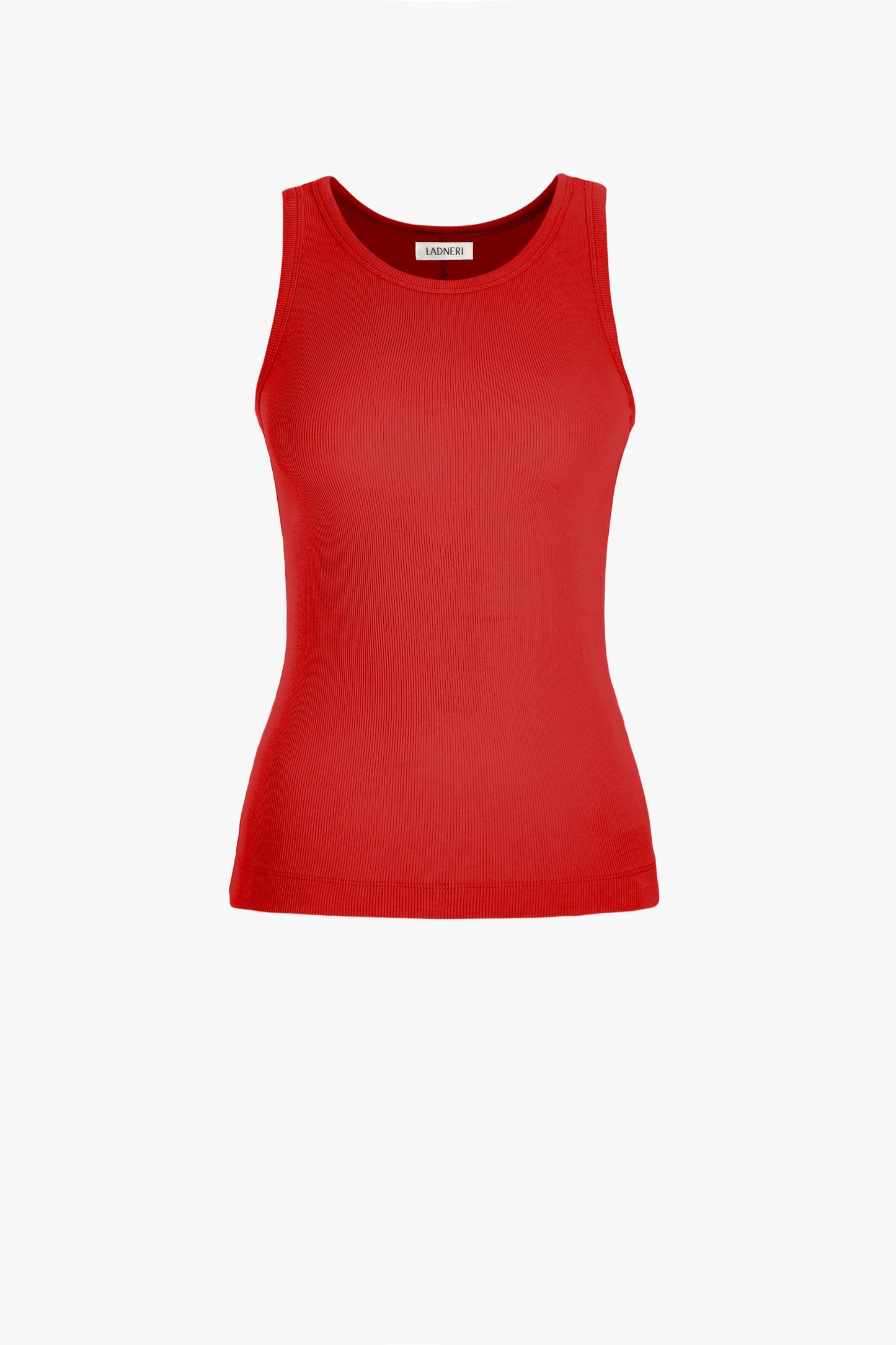 La Coeur Tank Top in Red – Ladneri 