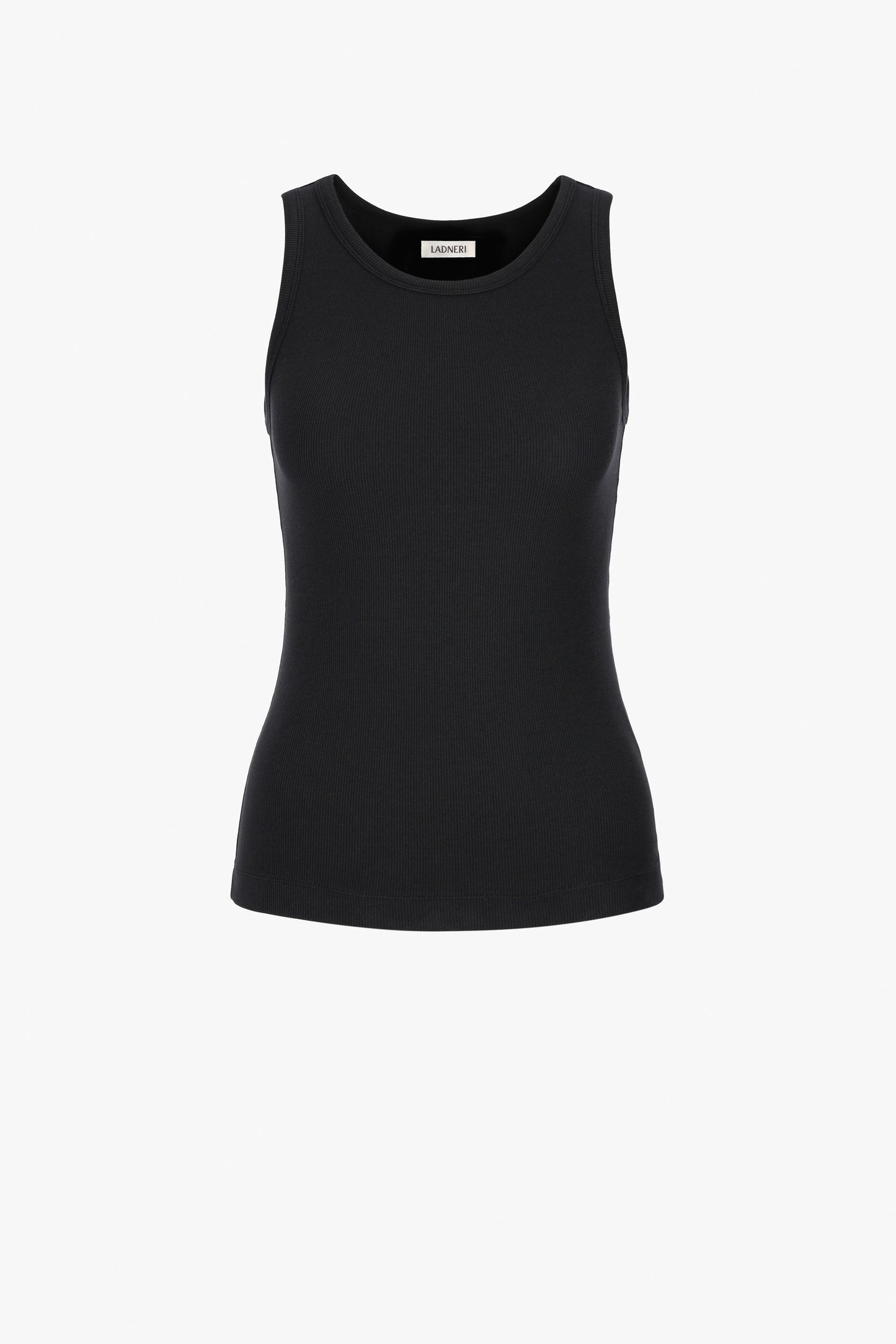 La Coeur Tank Top in Black by Ladneri - Anita Hass