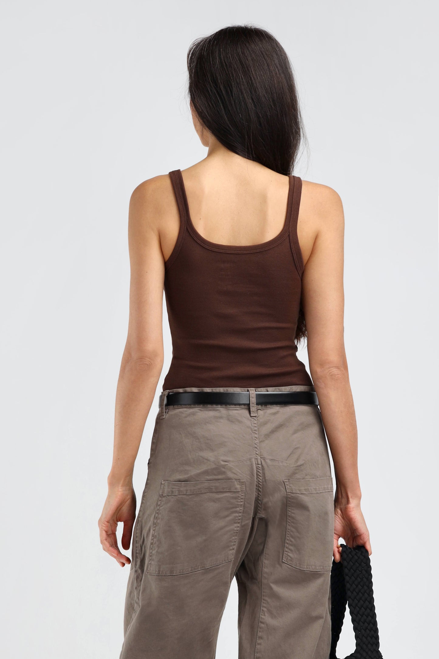Le Mans Tank Top in MoccaLadneri - Anita Hass