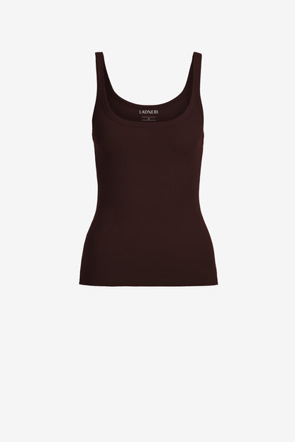 Tank Top Le Mans in Dunkelbraun Ladneri
