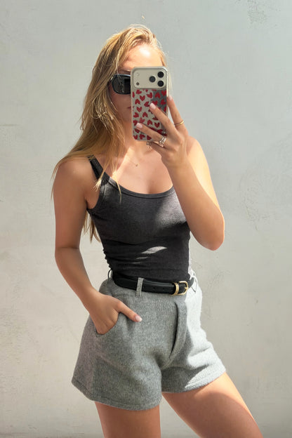 Tank Top Le Mans in Graphite Melange