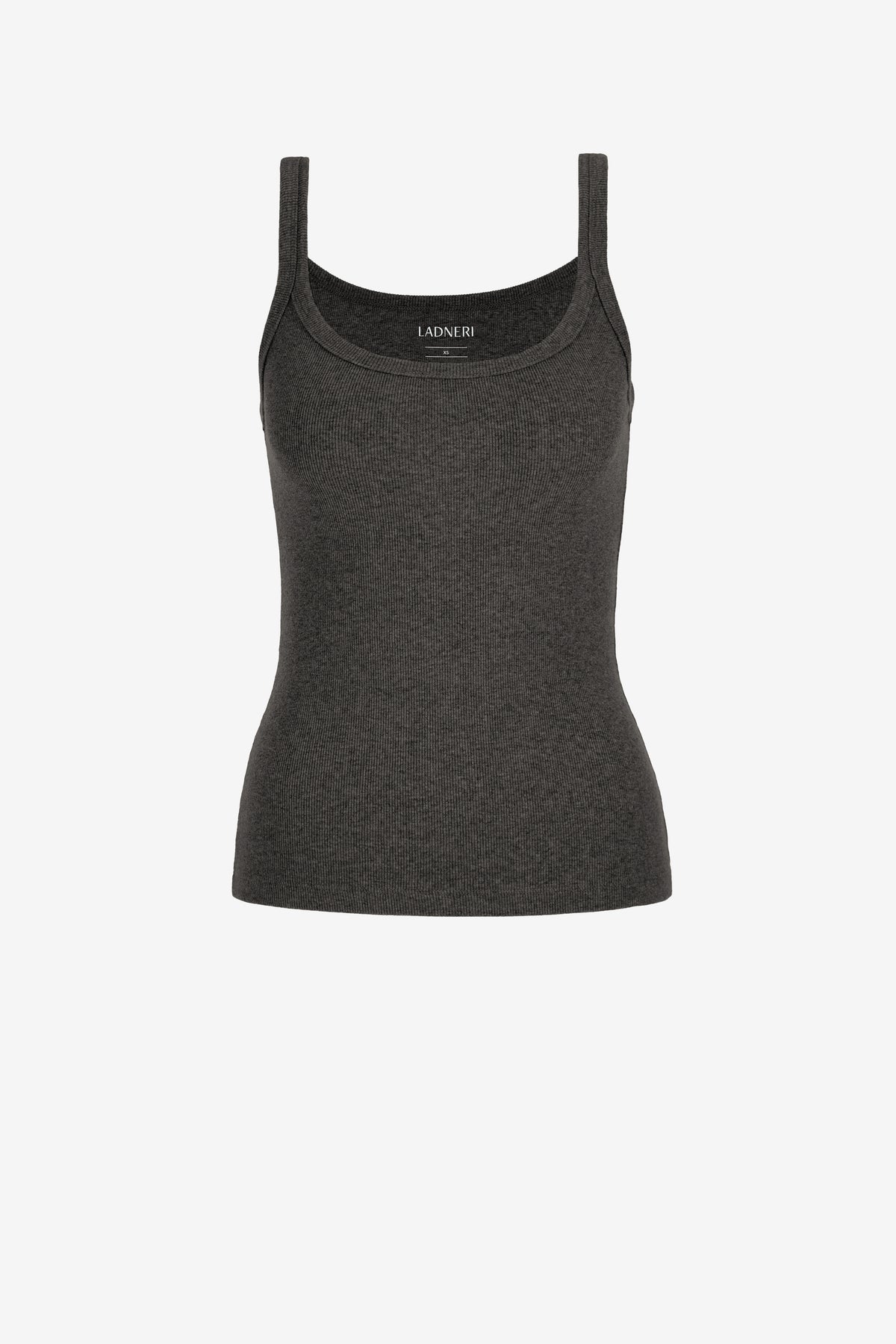 Tank Top Le Mans in Graphite Melange Ladneri