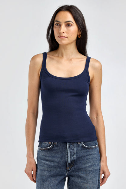 Tank Top Le Mans in Navy Ladneri
