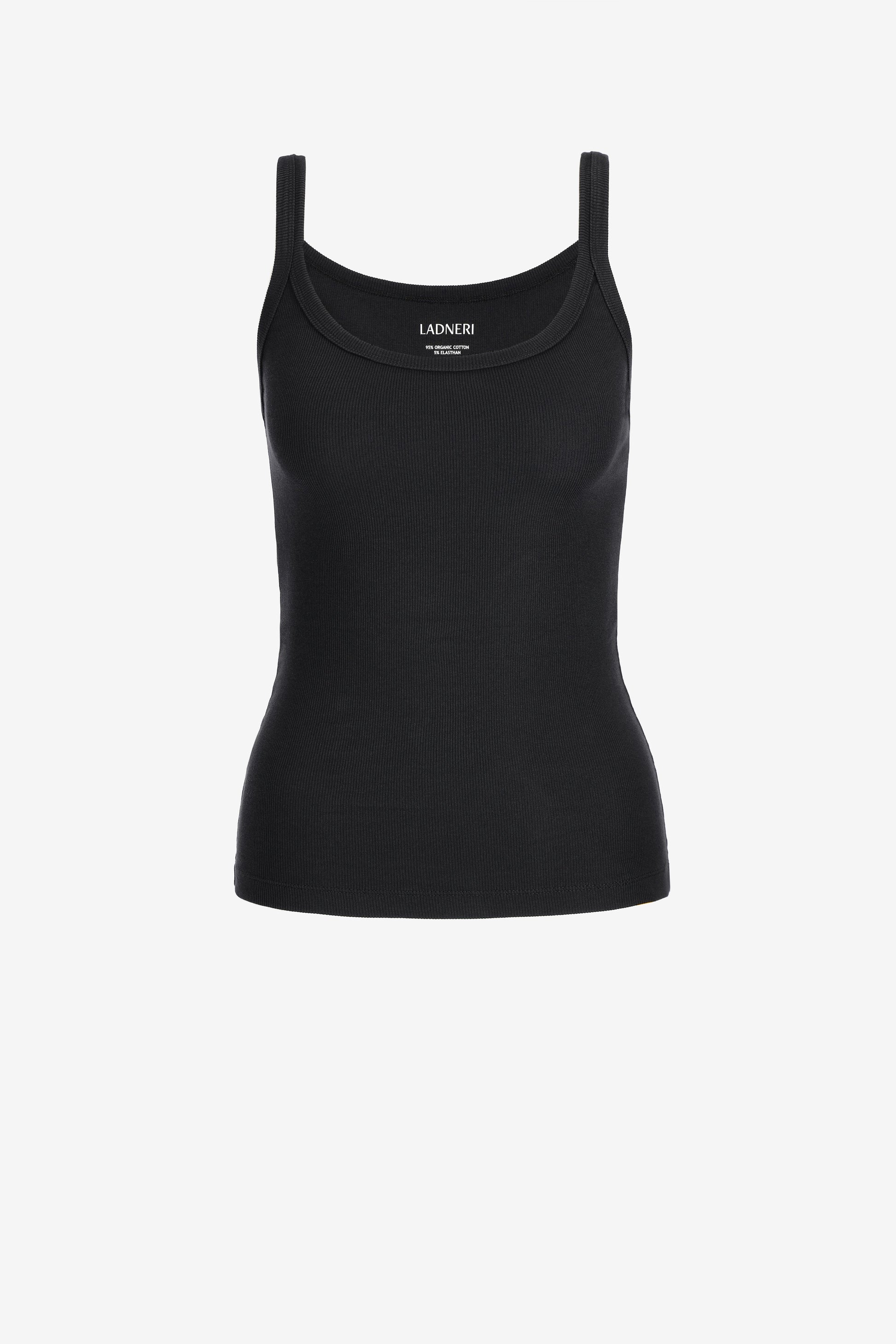 Tank Top Le Mans in Schwarz Ladneri