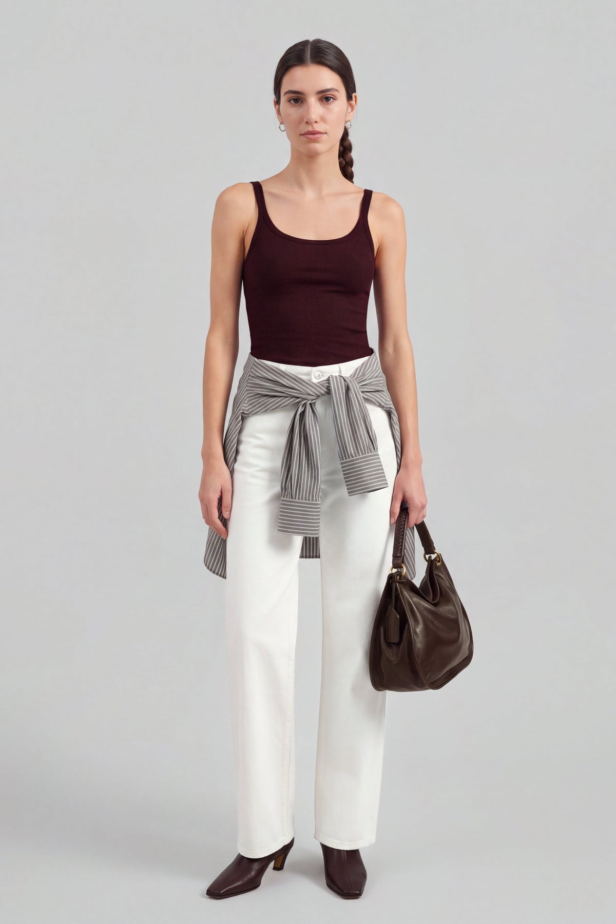 Tank Top Le Mans in Winetasting Ladneri – Model ist 1,78 m groß und trägt Gr. S