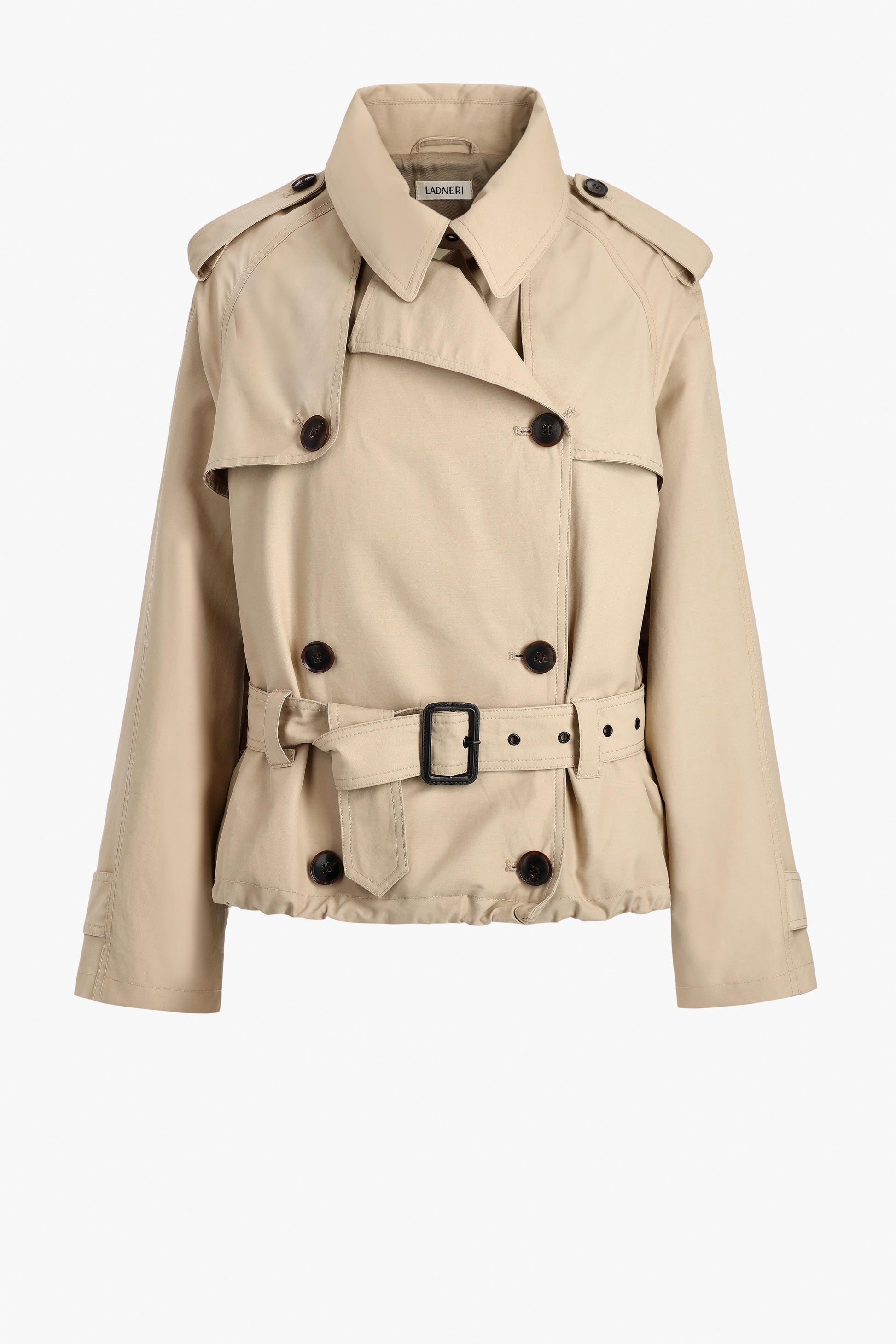 Giacca trench Olivia in beige Ladneri - Anita Hass