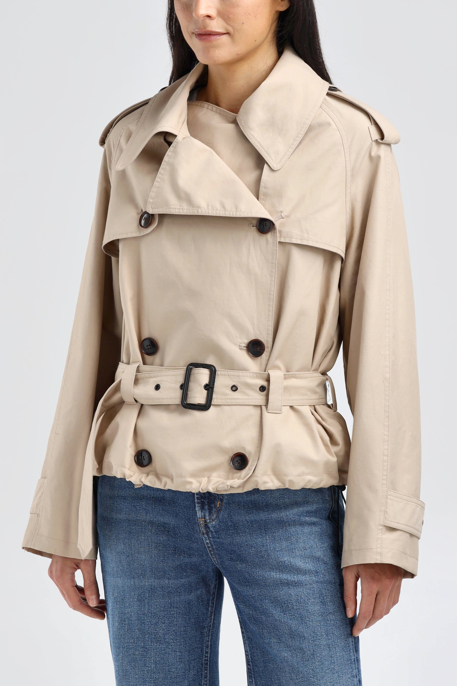 Giacca trench Olivia in beige Ladneri - Anita Hass