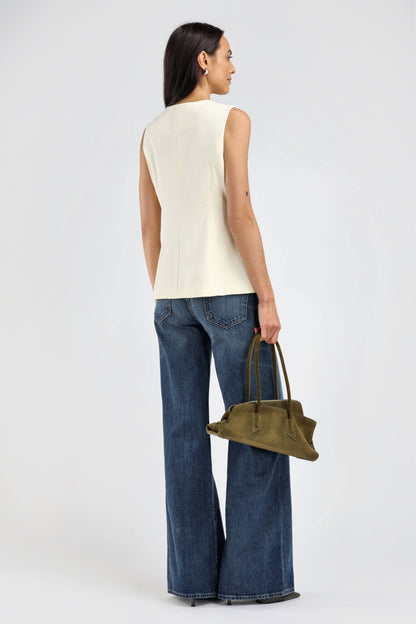 Weste Avant in Soft Straw Ladneri