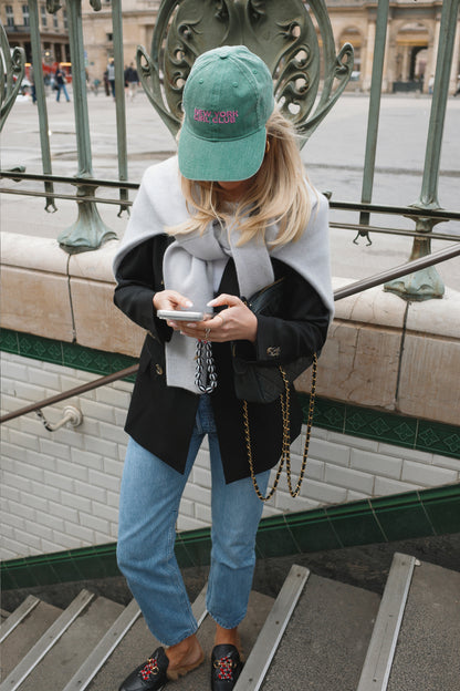 Cap NY in Washed Green