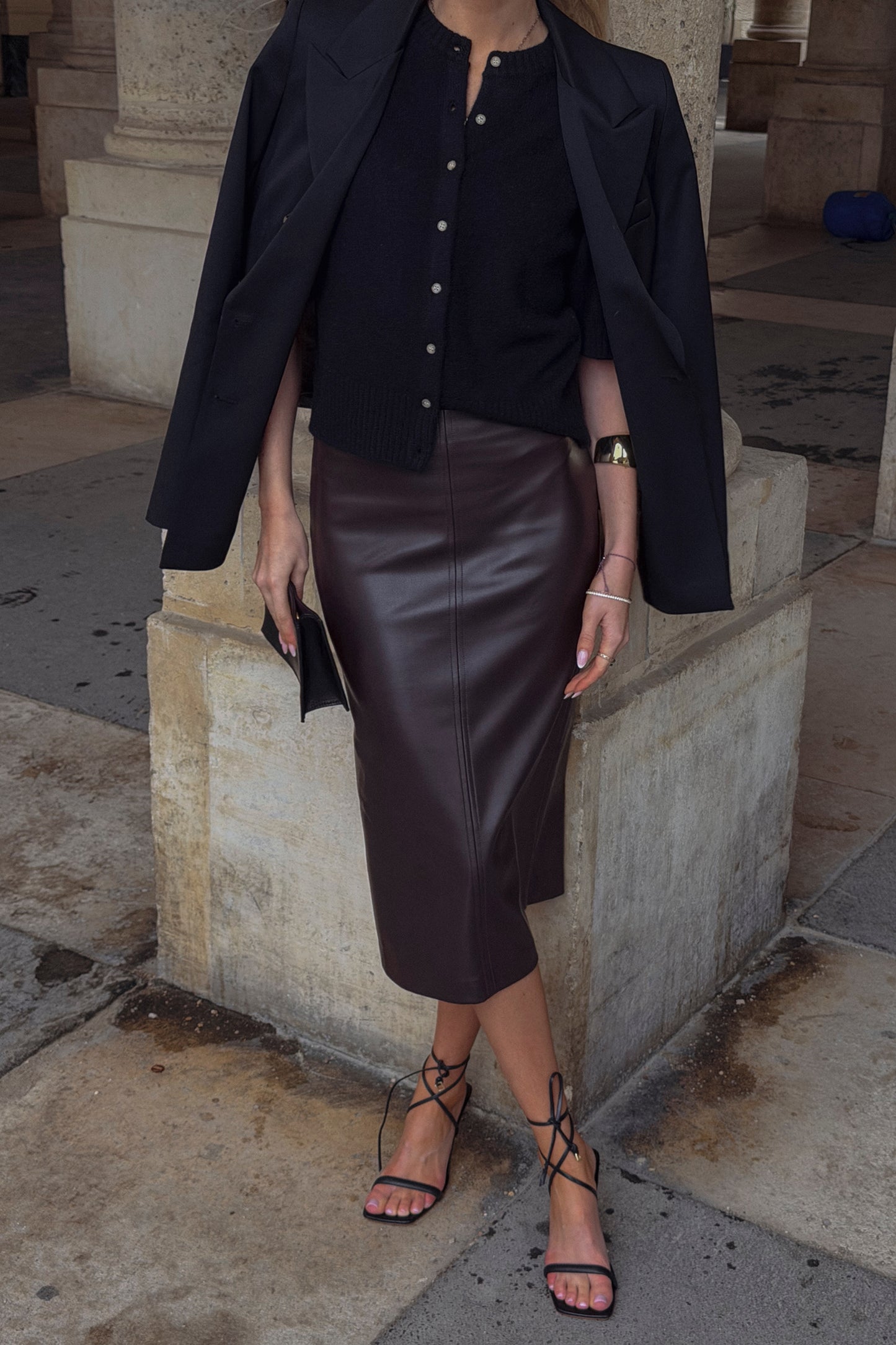 Cardigan Poupette Soleil in Schwarz