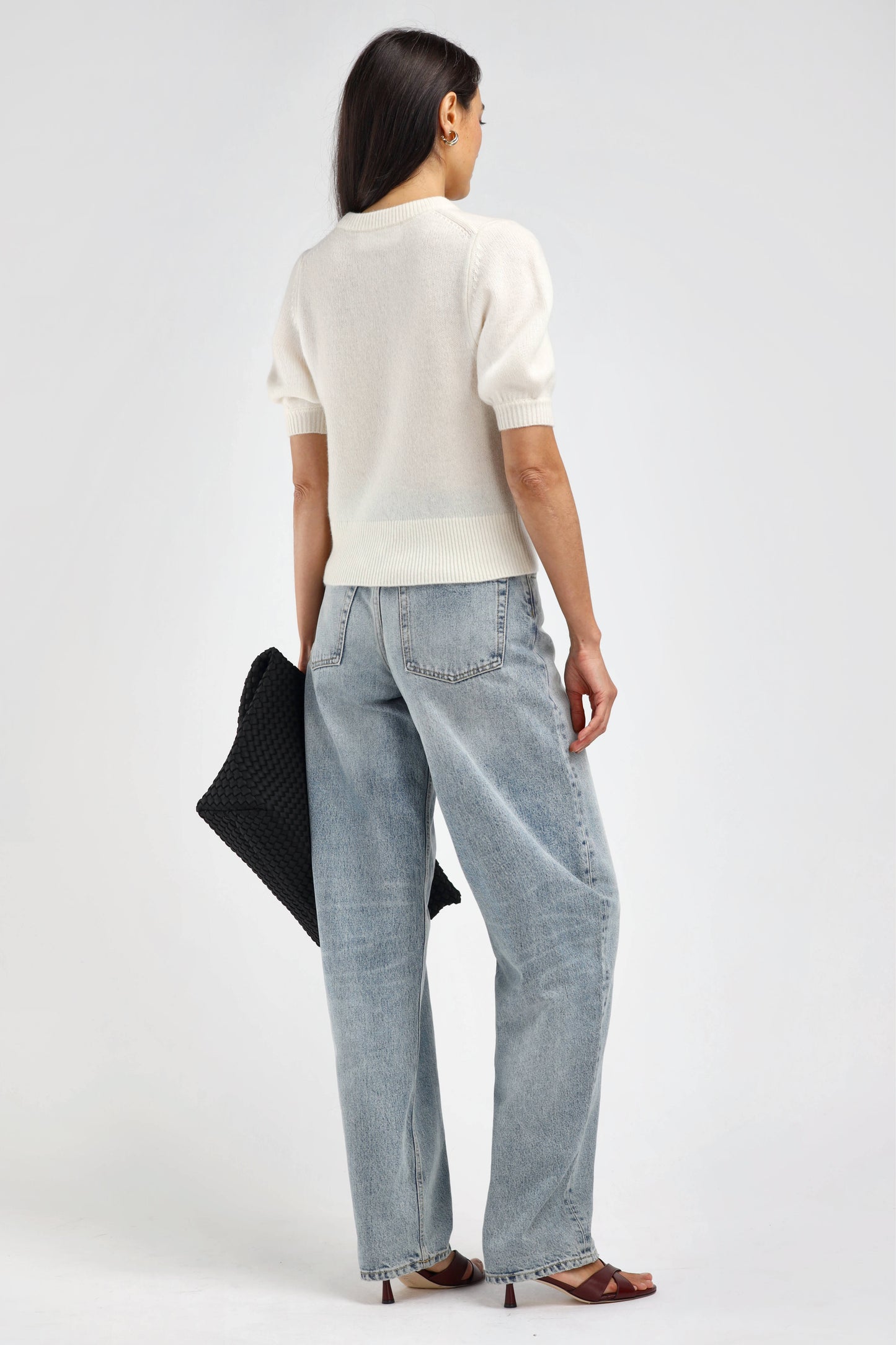 Poupette Soleil Sweater in White by Ladneri - Anita Hass