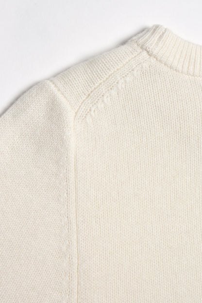 Poupette Soleil Sweater in White by Ladneri - Anita Hass