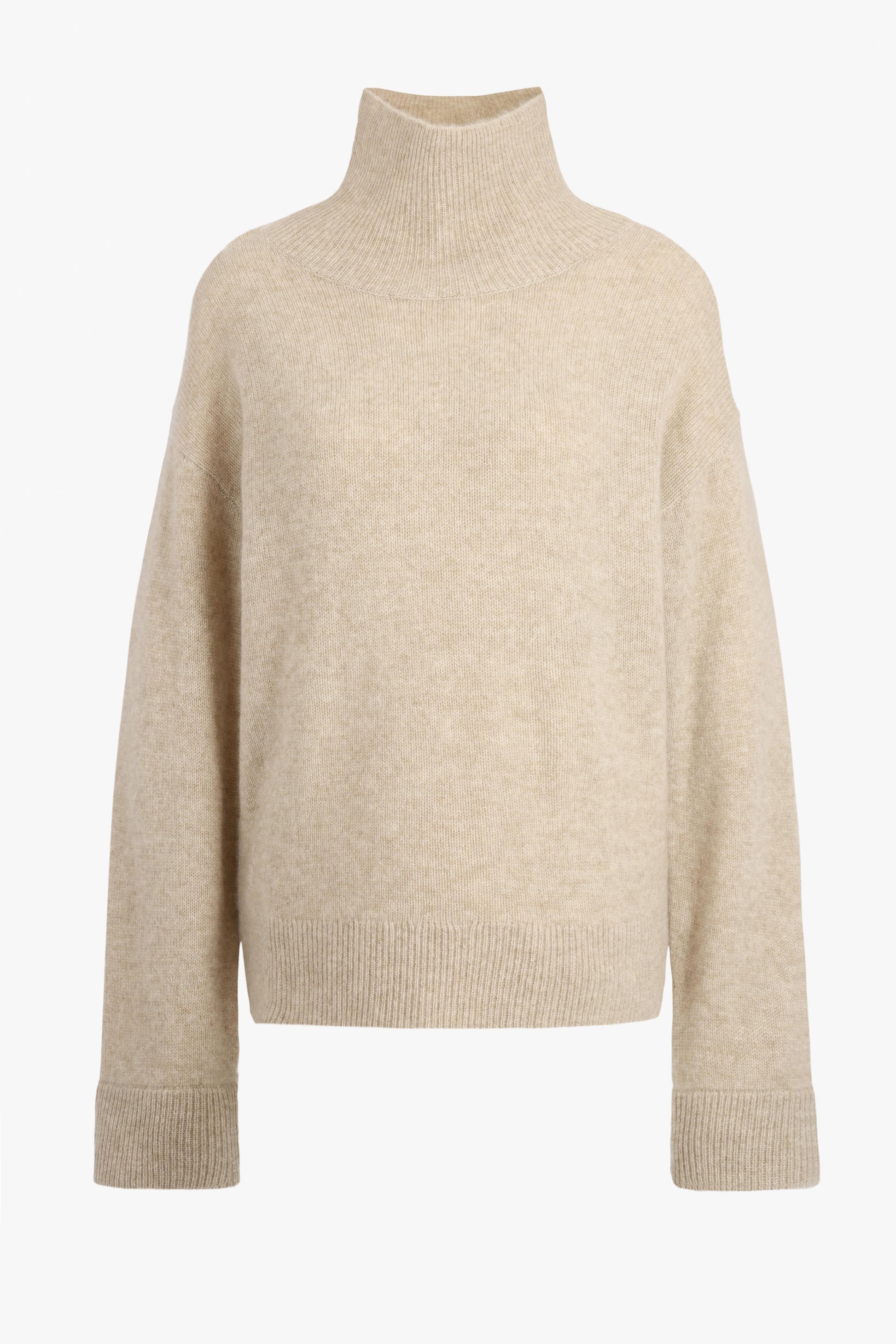 Jardin Soleil Turtleneck Sweater in Beach Pebble – Ladneri 