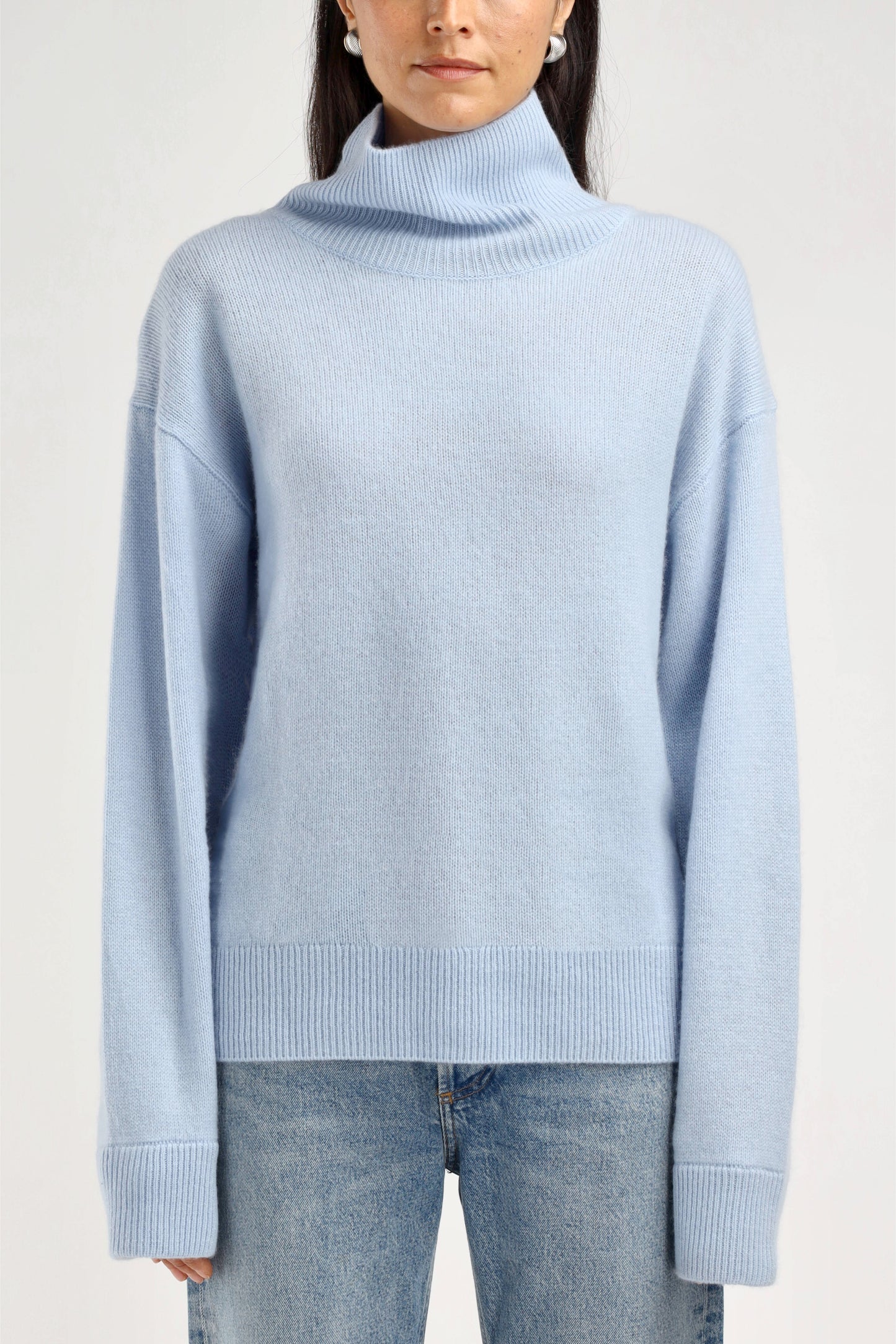 Jardin Soleil Turtleneck Sweater in Breeze – Ladneri 