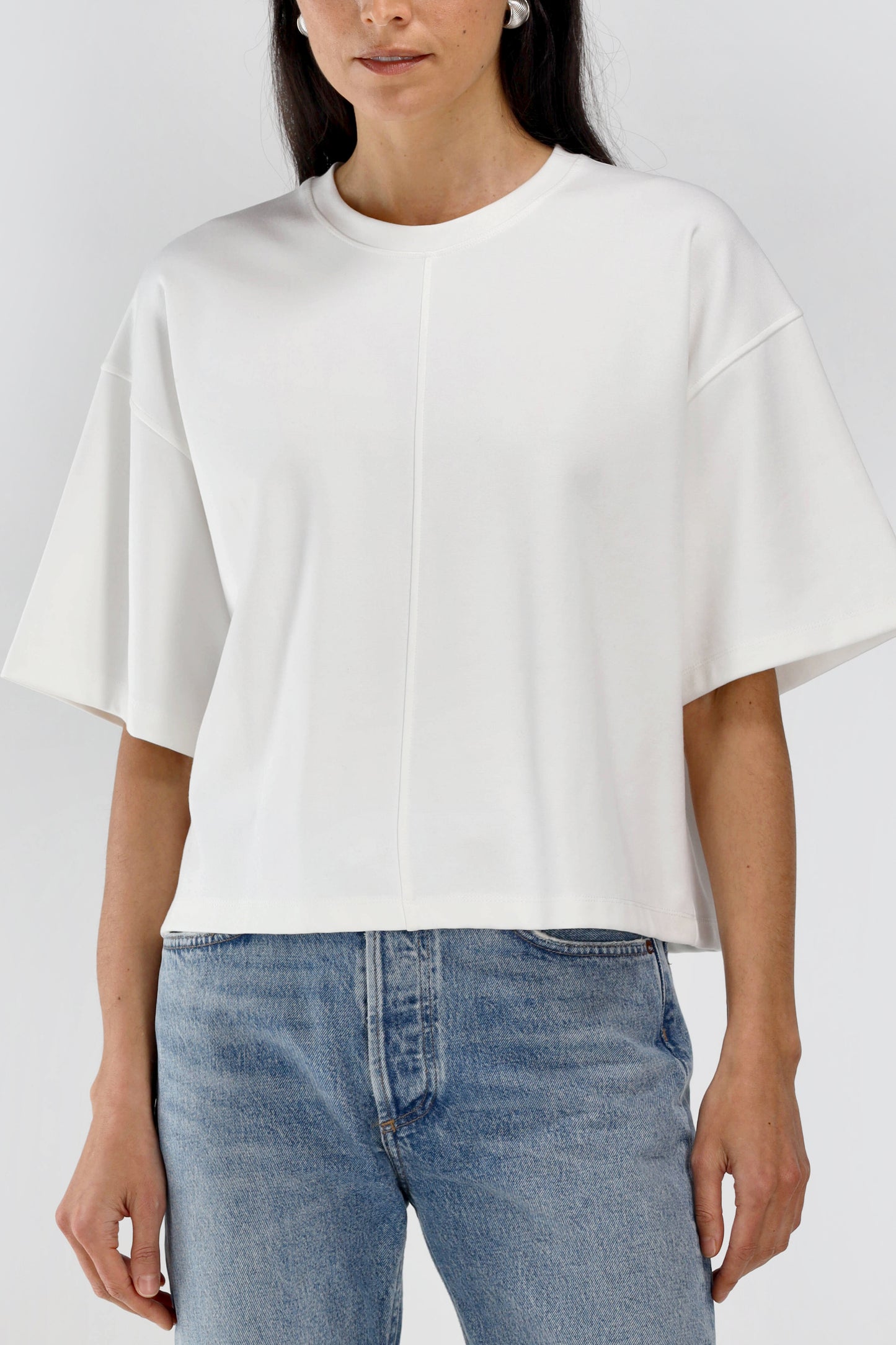 T-Shirt Elodie in Off White – Ladneri 