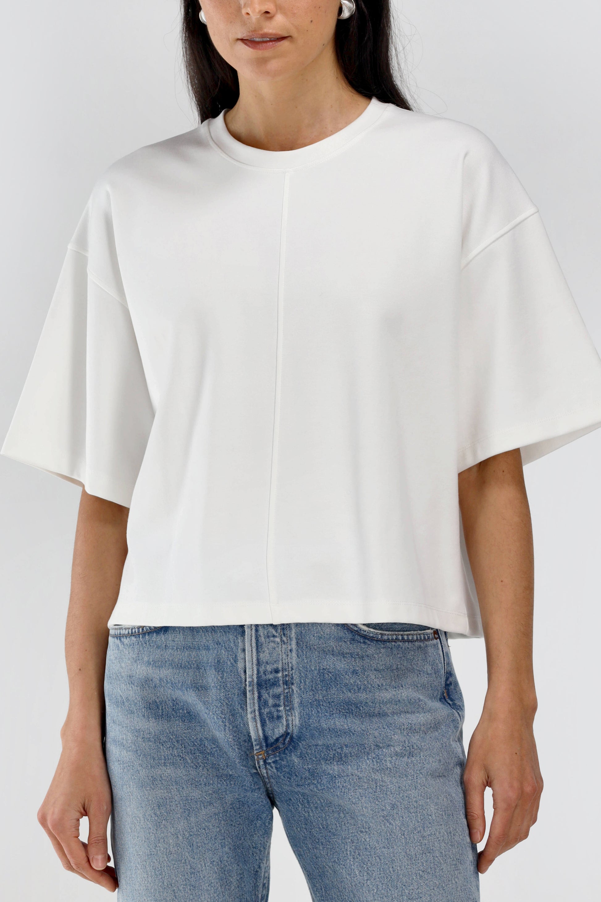 T-Shirt Elodie in Off White – Ladneri 
