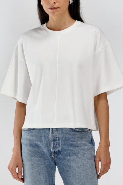 T-Shirt Elodie in Off White – Ladneri 