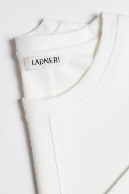 T-Shirt Elodie in Off White – Ladneri 