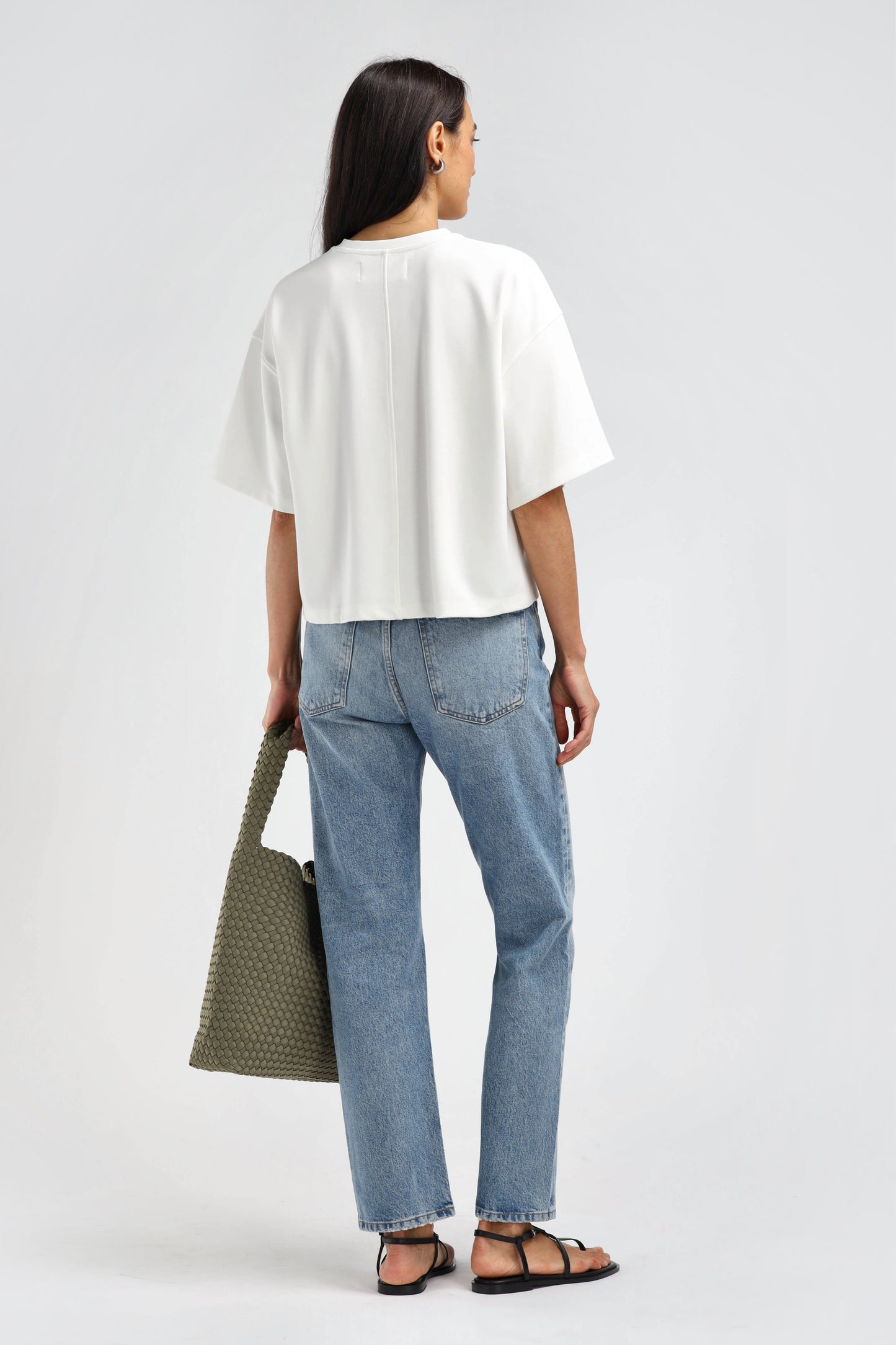 T-Shirt Elodie in Off White – Ladneri 