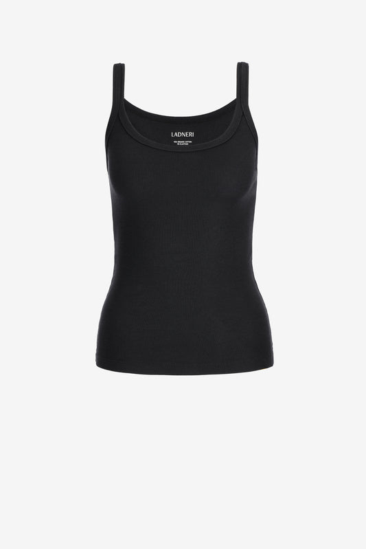 Tank Top Le Mans in Schwarz – Ladneri