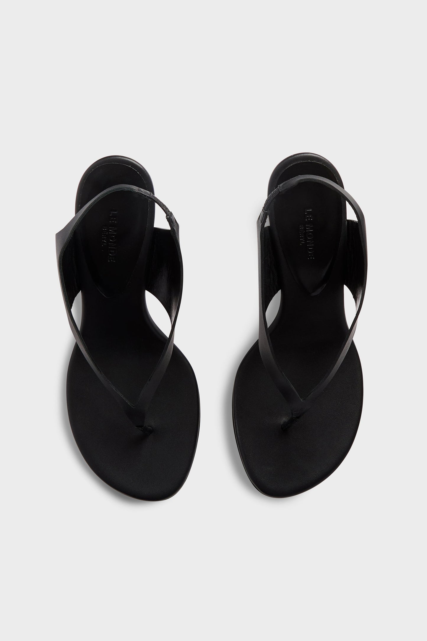 Sandalette Langley Wedge in SchwarzLe Monde Beryl - Anita Hass