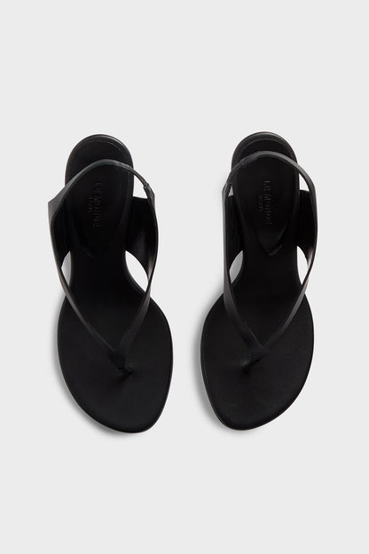 Sandalette Langley Wedge in SchwarzLe Monde Beryl - Anita Hass