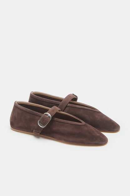 Loafer Stella in Suede ChocolateLe Monde Beryl - Anita Hass