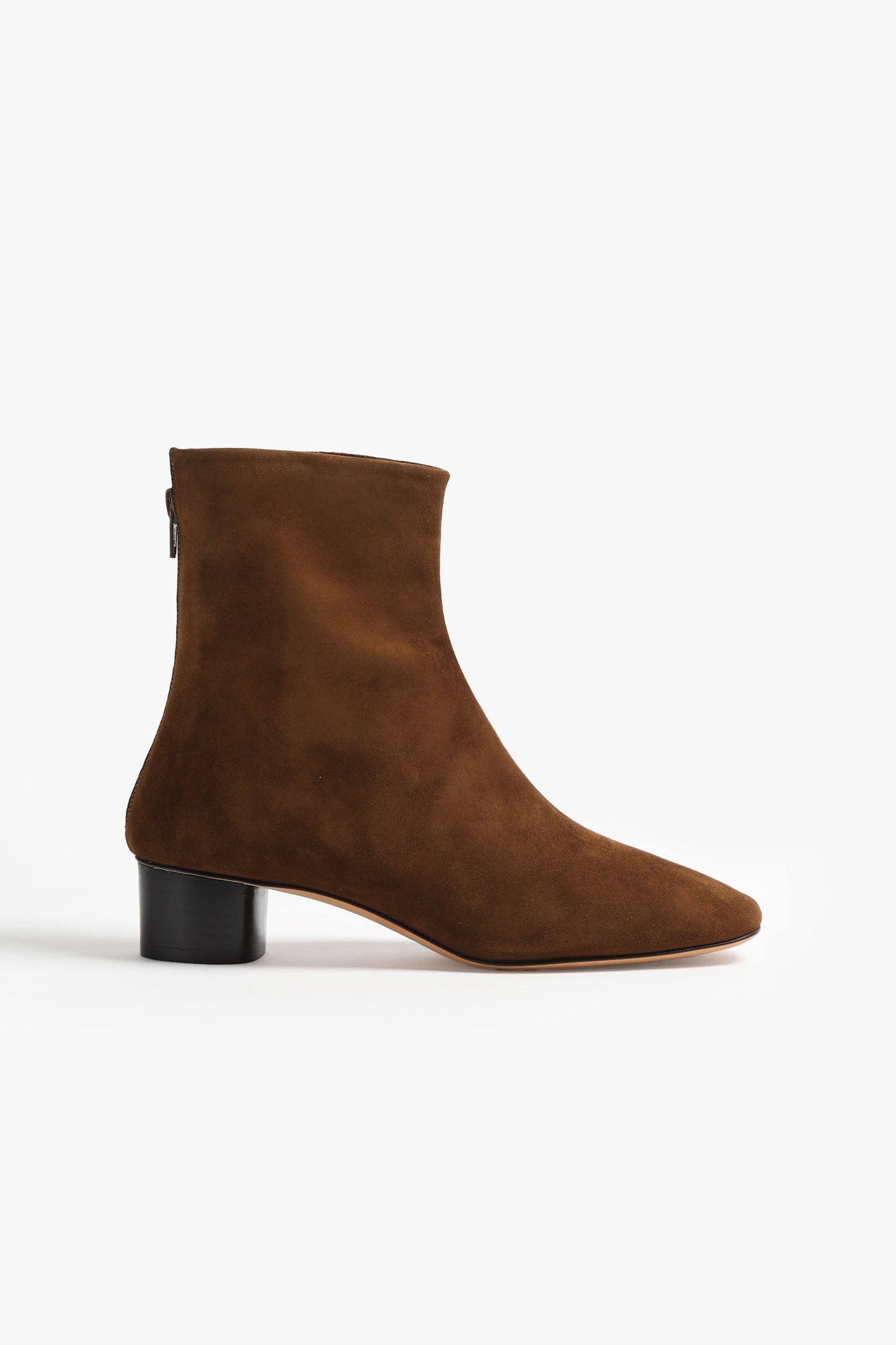 Bottes Carole en daim couleur moka