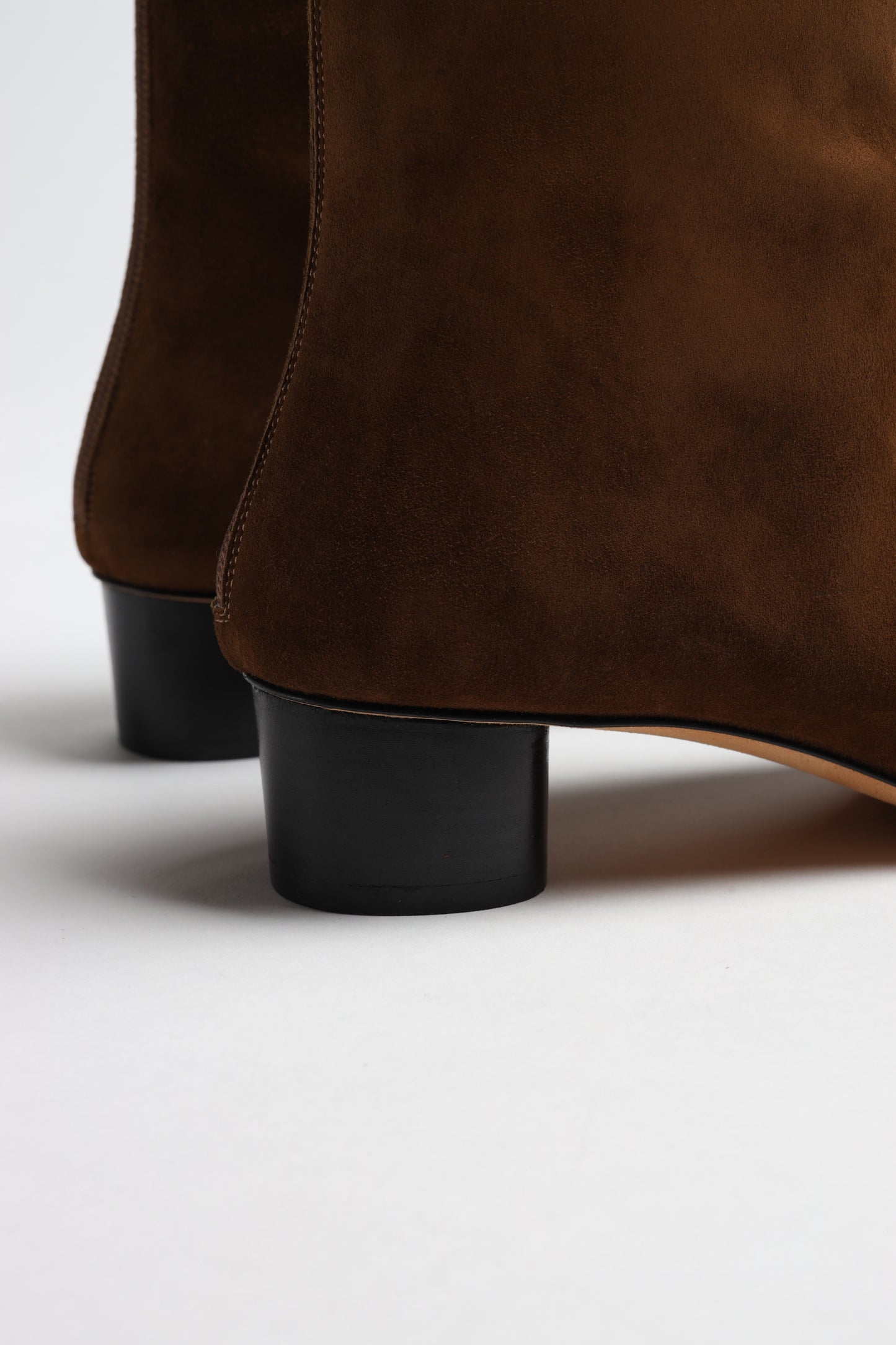 Bottes Carole en daim couleur moka
