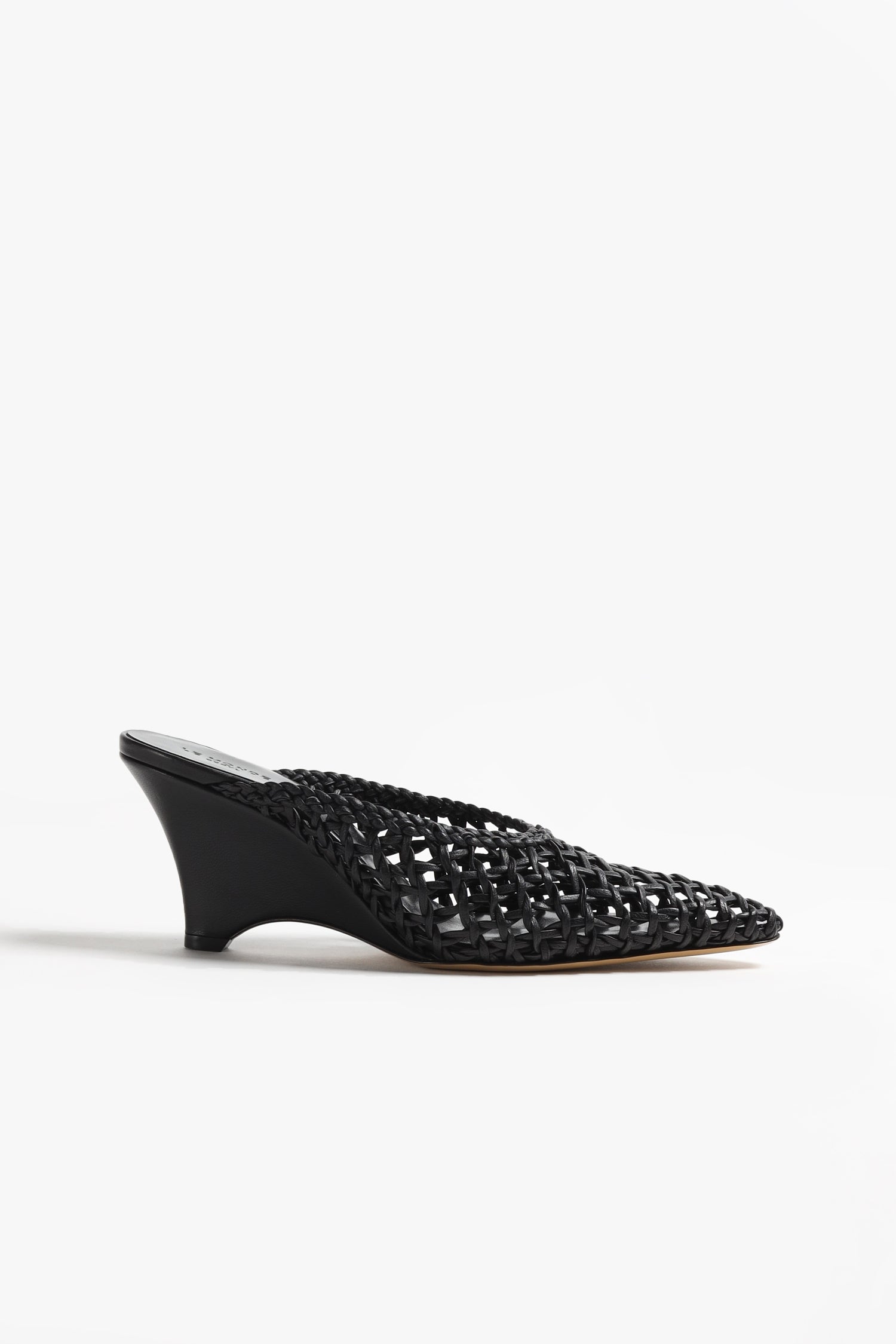 Victoria Knotted Mules in Black Le Monde Beryl - Anita Hass