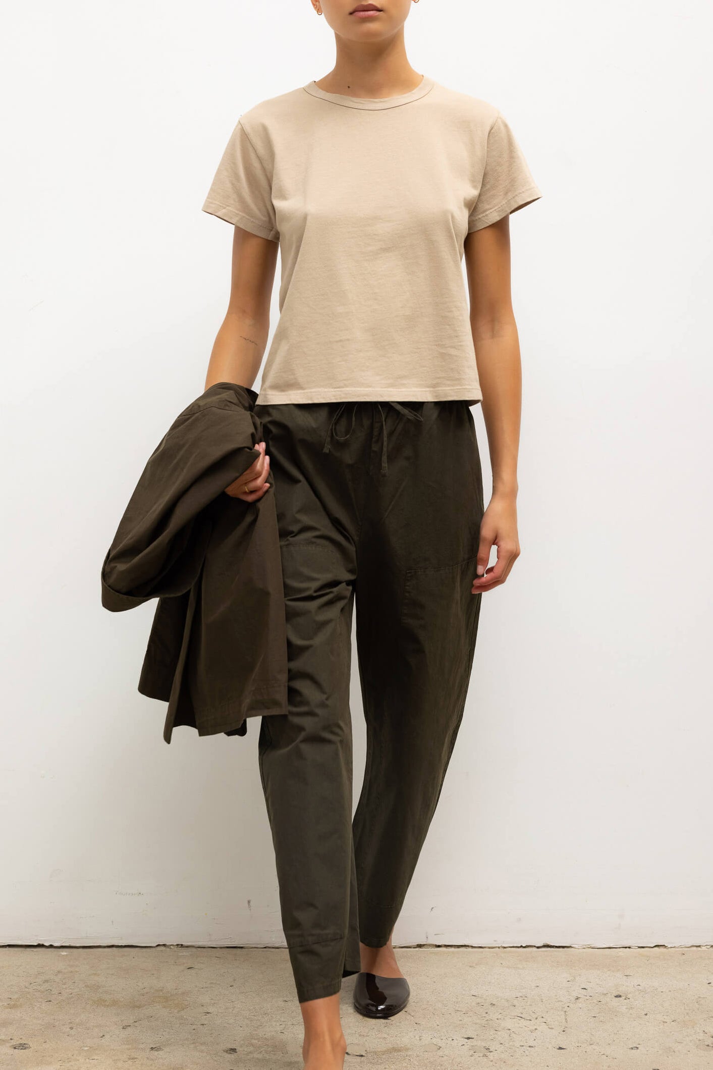 Hose Kyoto Carpenter in Military LESET