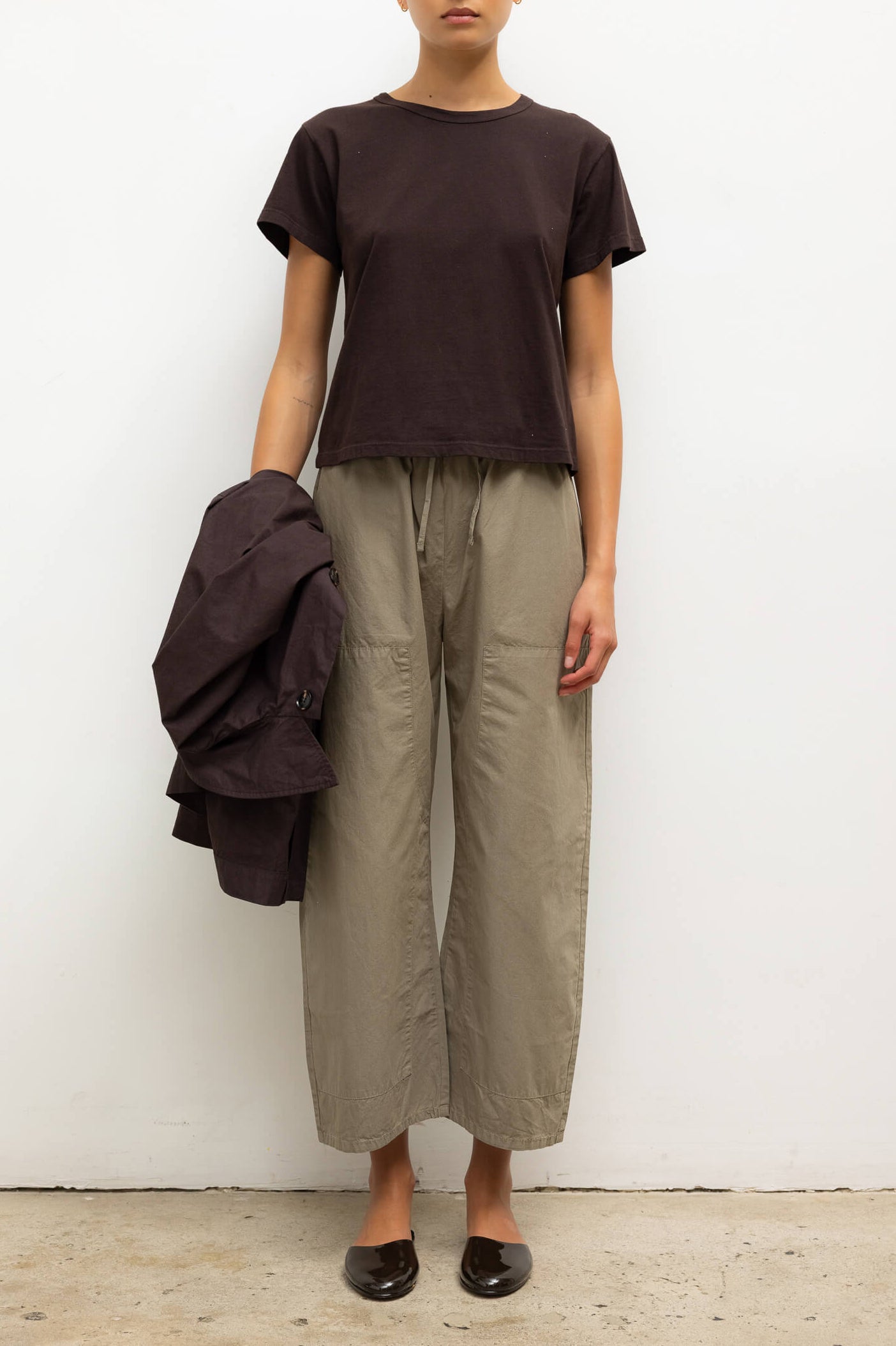 T-Shirt The Margo in Chocolate LESET