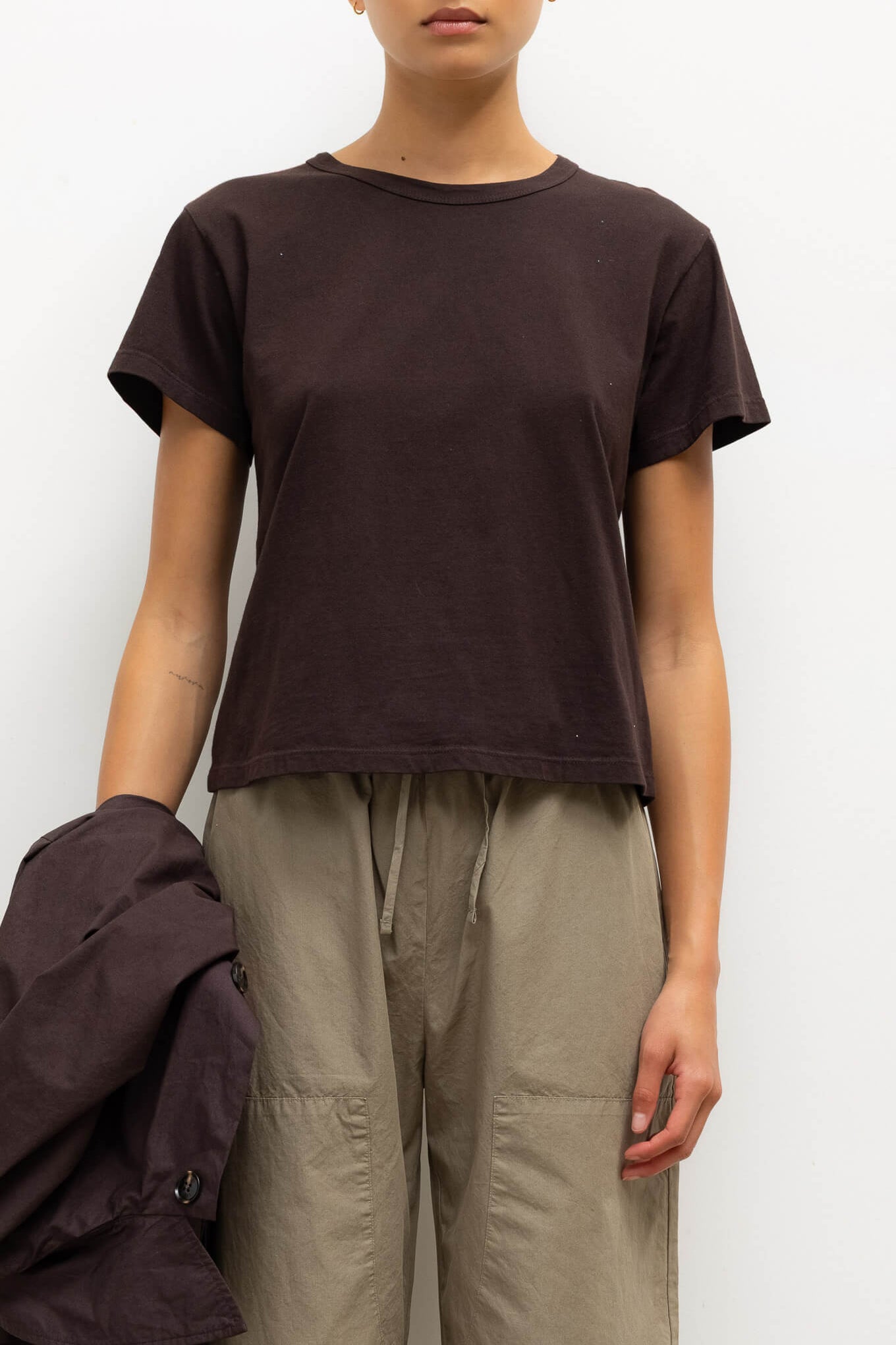 T-Shirt The Margo in Chocolate LESET