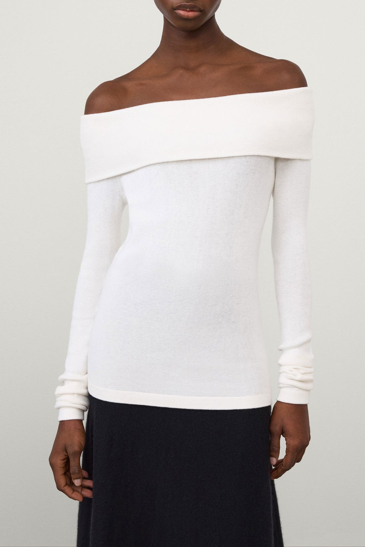Claudina sweater in Salt