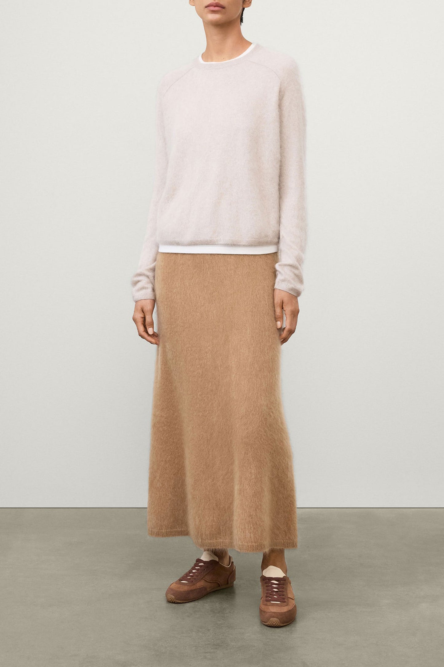 Lexia sweater in sand brushed