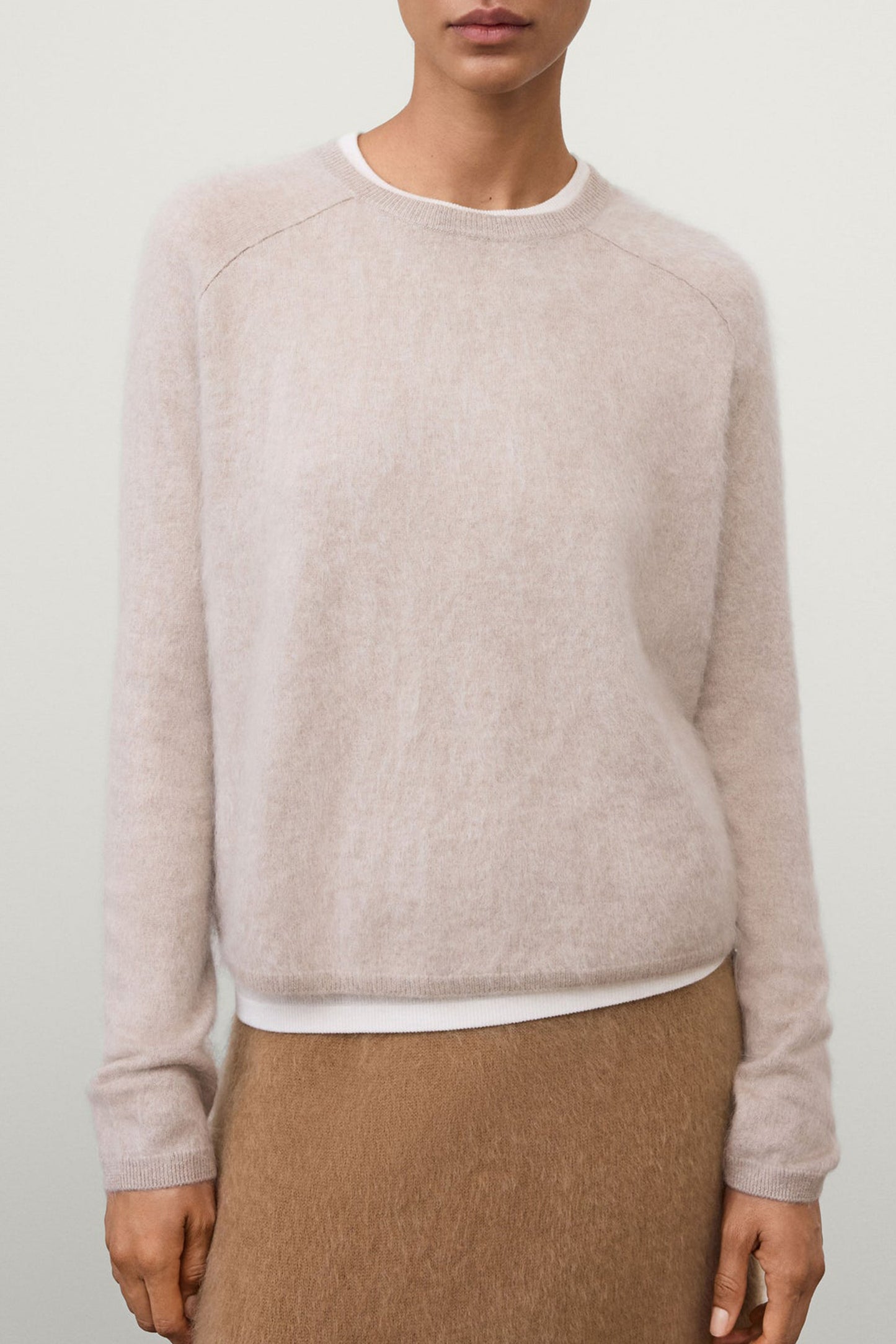 Lexia sweater in sand brushed