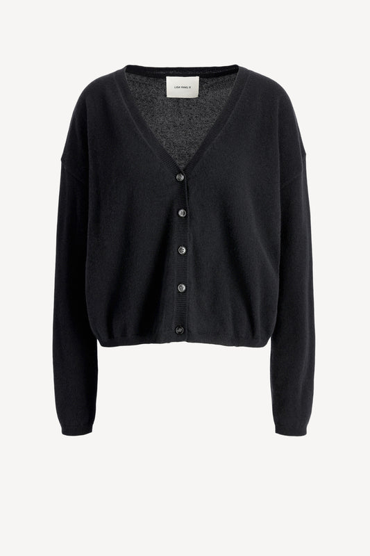 Cardigan Abby in Schwarz Lisa Yang