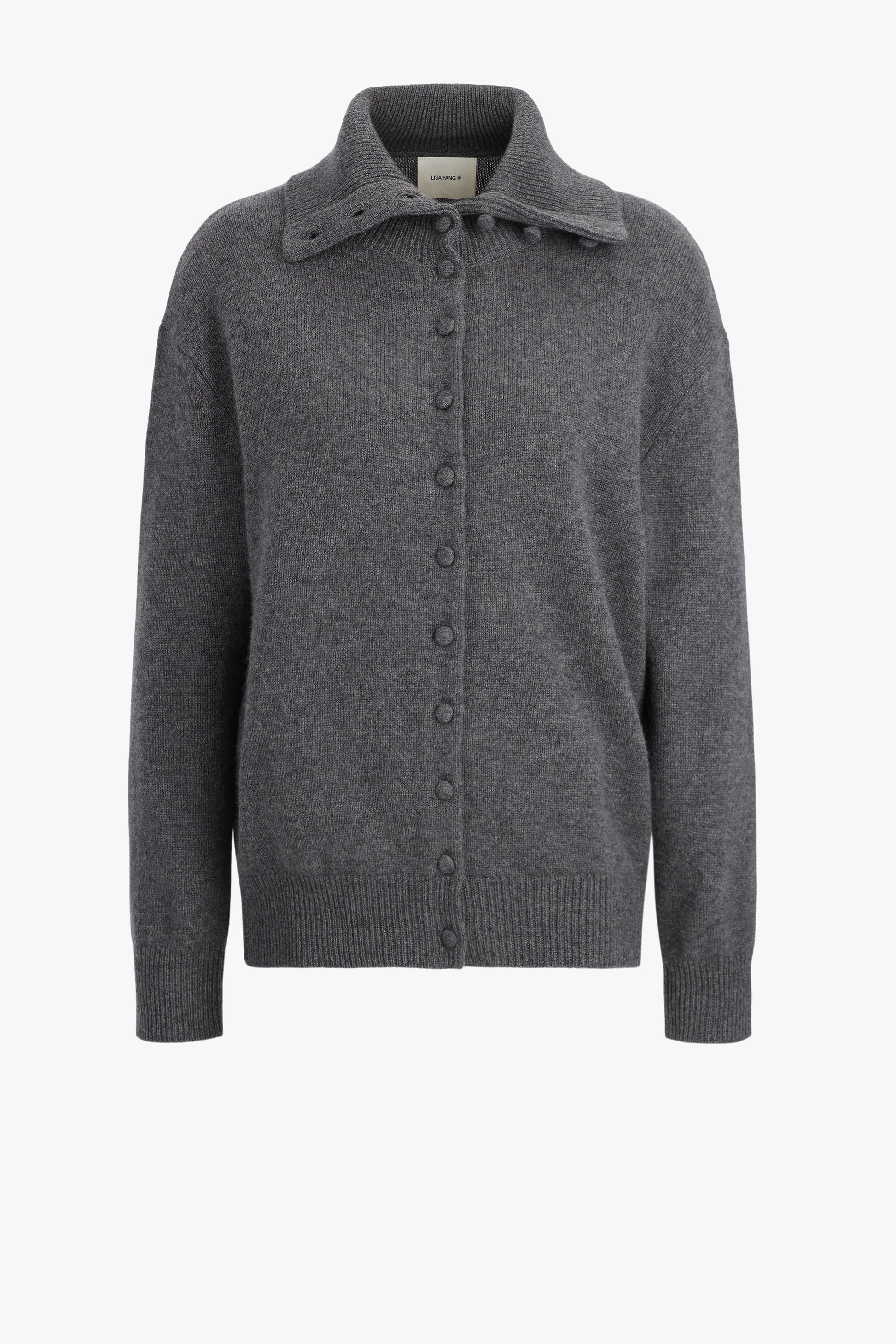 Denie Cardigan in Graphite by Lisa Yang - Anita Hass
