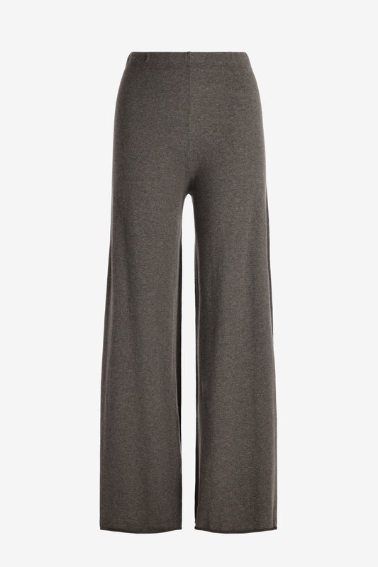 Ainsley Pants in Deep Walnut by Lisa Yang - Anita Hass