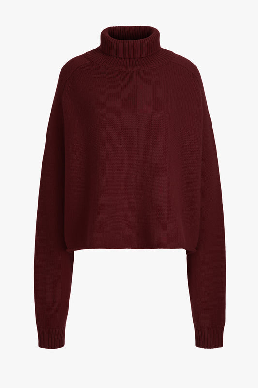 Cathie Sweater in Deep Plum by Lisa Yang - Anita Hass