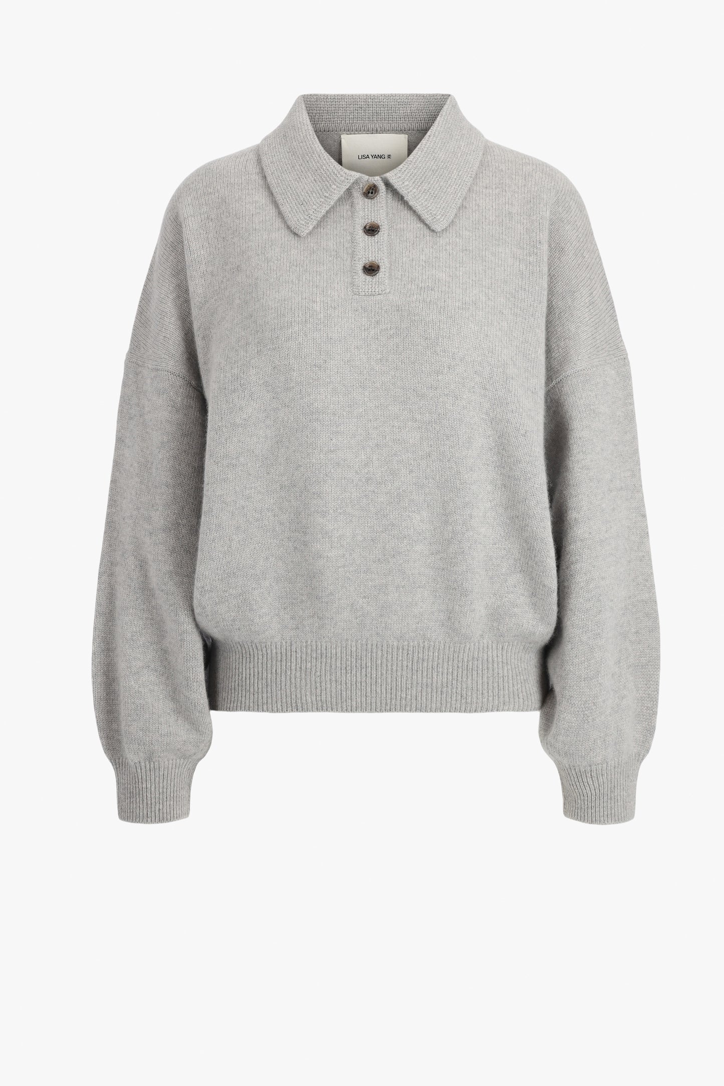 Etta Sweater in Dove Gray by Lisa Yang - Anita Hass