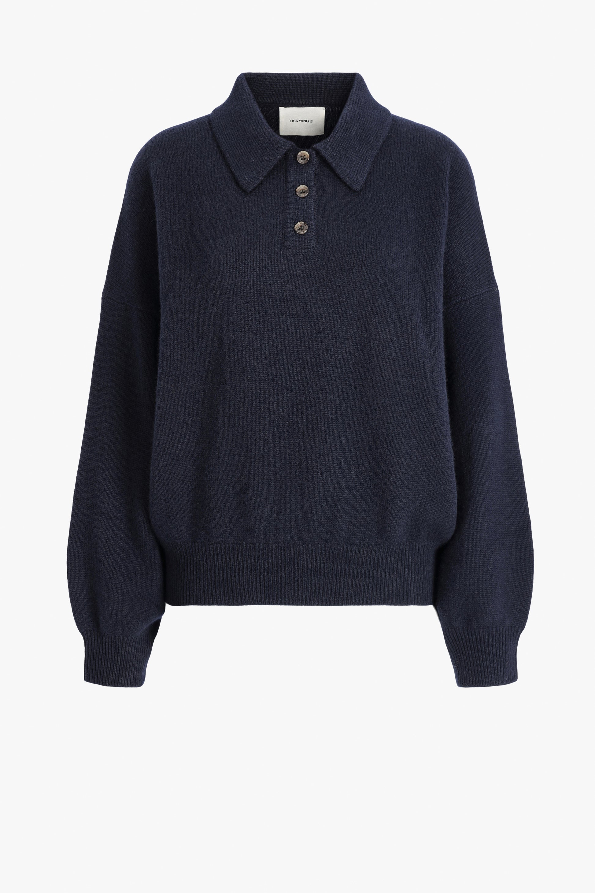 Etta Sweater in Navy by Lisa Yang - Anita Hass